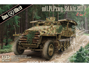 DAS WERK maquette militaire DW35030 mtl.Pi.Pzwg. Sd.Kfz.251/7 1/35