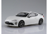 Aoshima maquette voiture 54185 Toyota GT86 Crystal white pearl SNAP KIT 1/32