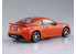Aoshima maquette voiture 54192 Toyota GT86 Orange Metallic SNAP KIT 1/32