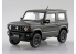 Aoshima maquette voiture 57773 Suzuki Jimny Jungle green metallic SNAP KIT 1/32