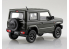 Aoshima maquette voiture 57773 Suzuki Jimny Jungle green metallic SNAP KIT 1/32