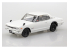 Aoshima maquette voiture 58831 Nissan Skyline 2000GT-R White SNAP KIT 1/32