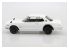 Aoshima maquette voiture 58831 Nissan Skyline 2000GT-R White SNAP KIT 1/32