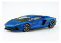 Aoshima maquette voiture 63491 Lamborghini Aventador S Pearl blue SNAP KIT 1/32