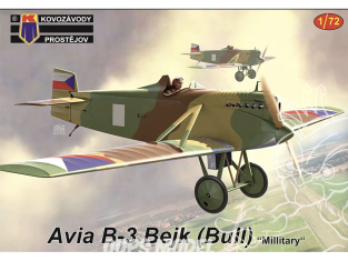 KP Model kit avion KPM0341 Avia B-3 Bejk (Bull) Militaire 1/72