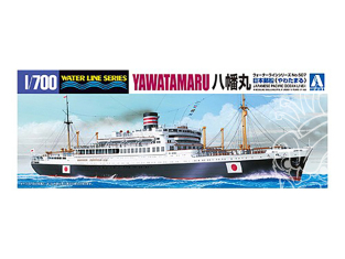 AOSHIMA maquette bateau 45718 Paquebot Japonais Yawatamaru 1/700