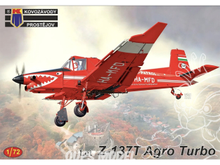 KP Model kit avion KPM0332 Let Z-137T Agro Turbo 1/72