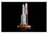 Magic Factory 1002 Maquette espace CZ-5B HLV et plate-forme de lancement mobile 1/200