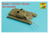 Aber 48L41 Futs de canon de char russe D-10T 100 mm pour T-55 kit tamiya 1/48