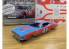 JR Models maquette voiture 1976DV Chargeur Dodge &quot;Petty&quot; avec decalques complets et carosserie peinte 1/25