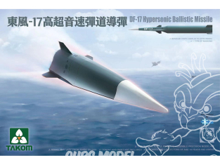 Takom maquette militaire 2153 Missile balistique hypersonique DF-17 1/35