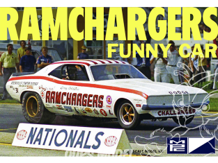 MPC maquette voiture 964 Ramchargers Dodge Challenger Funny Car 1:25