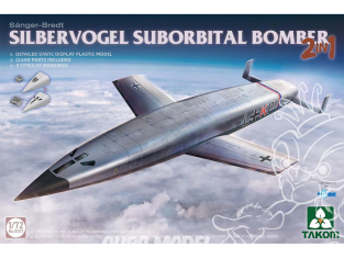 Takom maquette avion 5017 Silbervogel Bombardier sub-orbital 1/72