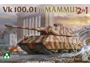 Takom maquette militaire 2156 Vk100.01(p) Mammut 1/35