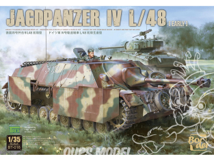 Border model maquette militaire BT-016 Jagdpanzer IV L/48 Early 1/35
