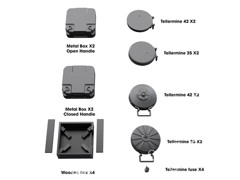 HD Models maquette HDM35150 Set Tellermine Allemand WWII 1/35