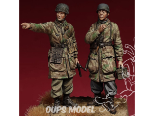 HD Models maquette HDM35155 Set Fallschirmjager Allemand 1/35