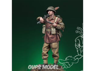 HD Models maquette HDM35159 Soldat Commonwealth bren Gunner 1944 1/35