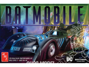 AMT maquette series 1240 BATMAN FOREVER BATMOBILE 1/25