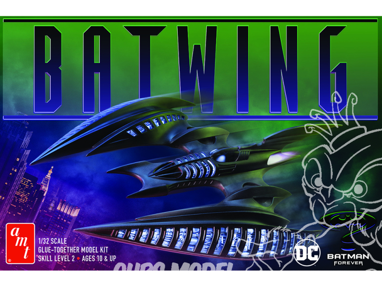 AMT maquette series 1290 BATMAN FOREVER BATWING 1/32