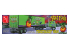 AMT maquette camion 1292 Remorque FRUEHAUF BEADED VAN TRAILER HAULER RAT FINK 1/25