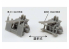 Fine Molds kit d&#039;amélioration WZ6 Mitrailleuse double Type 96 25 mm 1/350