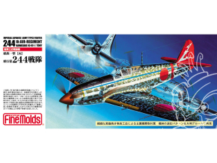 Fine Molds avion FP26 Chasseur de type 3 de l'armée impériale Hien Type 1 [Hei] Vol 244e escadron 1/72