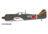 Fine Molds avion FP22 Imperial Army Type 5 Fighter Type 1 (type goutte d&#039;eau pare-brise) 1/72