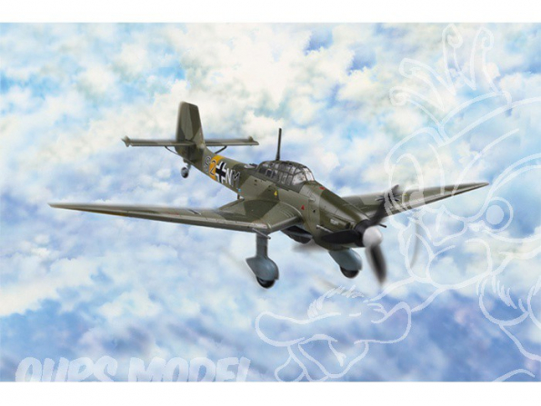 Hobby boss maquette avion 80286 Junkers Ju-87D-3 Stuka 1/72