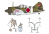 Fine Molds avion 48994 B-339 Baffalo &quot;Armée japonaise&quot; avec équipage au sol et équipement N°1 1/48