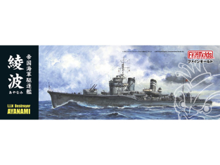 Fine Molds bateau FW1 IJN Destroyer Ayanami (Fubuki Class) 1/350