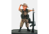 Finemolds figurine TF5 World Fighter Collection Soldat d&#039;infanterie de l&#039;armée américaine (guerre du Golfe) avec Colt M16A2 1/16