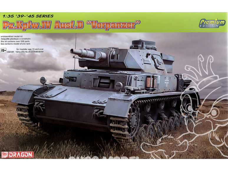 Dragon maquette militaire 6981 Pz.Kfpw.IV Ausf.D Vorpanzer 1/35