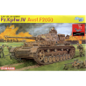 DRAGON maquette militaire 6360 Panzer IV AUSF.F2(G) 1/35