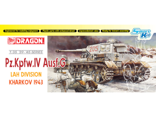 Dragon maquette militaire 6363 PZ.KPFW.IV AUSF.G 1/35