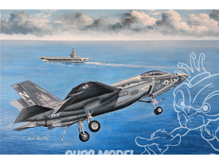 TRUMPETER maquette avion 03230 Avion d'attaque américain F-35C "Lightning" 1/32