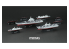 Meng maquettes bateau MH-002 Flotte chinoise Set 2 1/2000