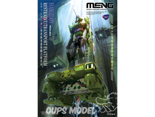 MENG MECHA-003L PLATE-FORME DE RETENUE ET TRANSPORT EVANGELION (ÉDITION PRÉ-COLOREE)