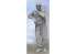 ANDY&#039;S HOBBY HEADQUARTERS AHHQ-002 Figurine de commandant de char de la Seconde Guerre mondiale (corps complet) 1/16
