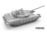 Meng maquette militaire TS-053 T-72 La dernière variante d&#039;une famille de chars vieille d&#039;un demi-siècle 1/35