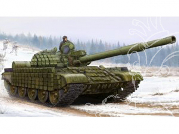 Trumpeter maquette militaire 01555 CHAR MOYEN SOVIETIQUE T-62 ERA (Mod. 1962) 1/35