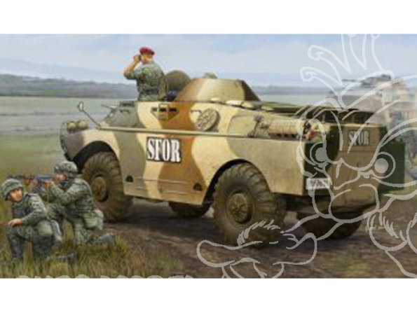 Trumpeter maquette militaire 05512 VEHICULE BLINDE SOVIETIQUE BRDM-2 (Fin de production) 1/35