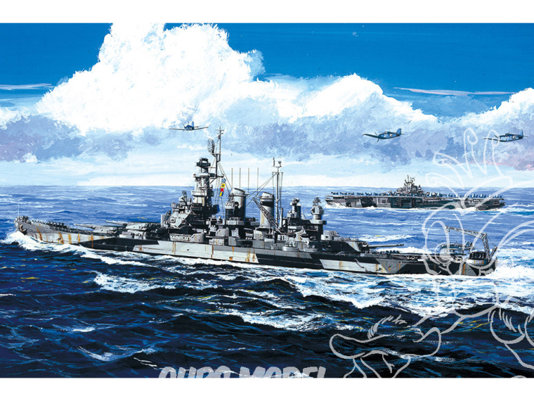 I Love Kit maquette bateau 65704 Top Grade North Carolina BB-55 1/700