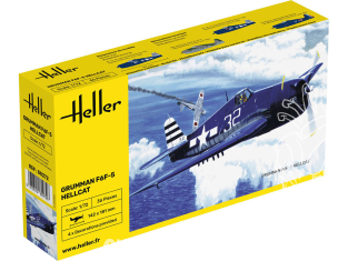 Heller maquette avion 80272 F6F-5 HELLCAT 1/72