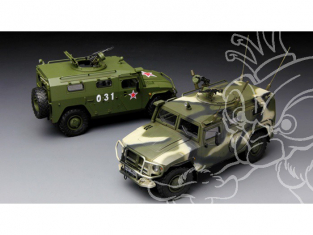 Meng maquette militaire VS-003 Russian Armored High-Mobility Vehicle GAZ-233014 STS Tiger 1/35