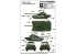 Trumpeter maquette militaire 09610 Char russe T-72B3 avec blindage réactif 4S24 et defense 1/35
