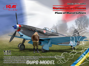 Icm maquette avion 32092 Normandie-Niémen Avion de Marcel Lefevre 1/32