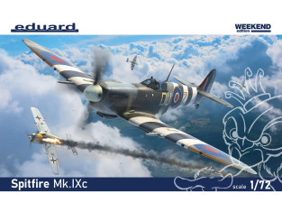 EDUARD maquette avion 7466 Spitfire Mk.IXc WeekEnd Edition 1/72
