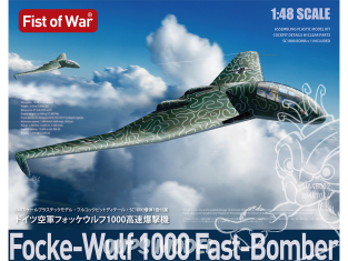 Modelcollect maquette avion UA48002 Bombardier rapide Focke-Wulf 1000 de la LUFTWAFFE 1/48