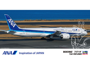 Hasegawa maquette avion 10849 ANA Boeing 787-9 (moteur GE) 1/200